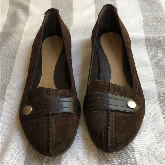 Hush Puppies Shoes - Hush Puppies brown flat loafer shoes
